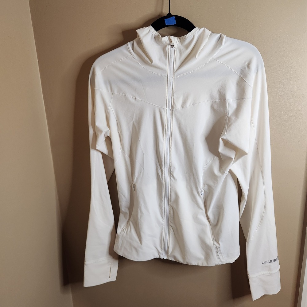 Lululemon Mist Over Windbreaker White Size 6 W4BSRS